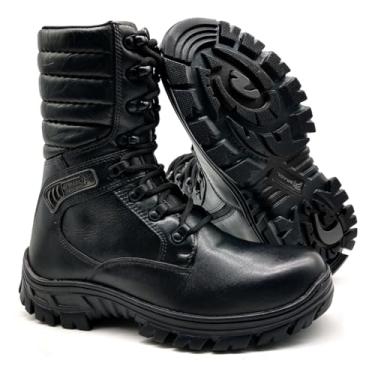 Imagem de Coturno Attack Unissex Bmbrasil 5189/01 Preto 37