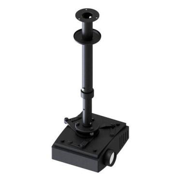 Imagem de Suporte Projetor De Teto  Telescópico  Preto - AVATRON