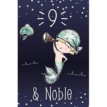 Imagem de 9 & Noble: Birthday gift for boys age 9 who love journals and books about pirates, dragons, merboys and merprinces