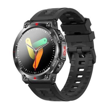 Imagem de Smartwatch para homens tela AMOLED HD ultra grande chamada Bluetooth -