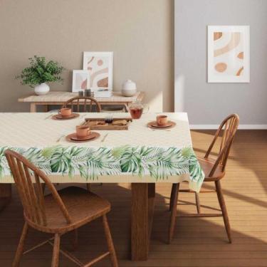 Imagem de Toalha de Mesa POP Estampada 6 Lugares 140x210cm  - Lepper, Palmas