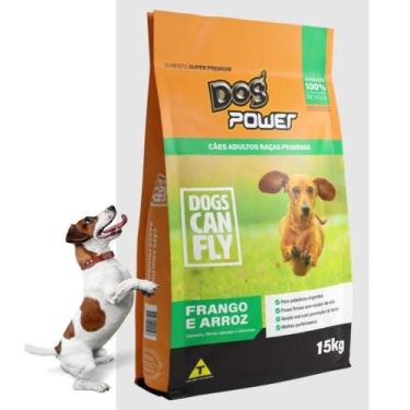 Imagem de Ração Dogs Can Fly Cães Frango e Arroz Raças Pequenas 15Kg - Proline