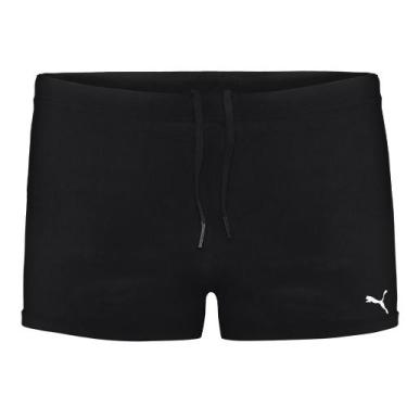 Imagem de Sunga Lisa Masculina Básica Modelo Boxer Boxer Proteção Uv50 - Selene,