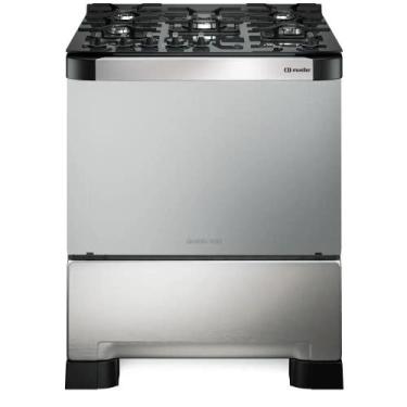 Imagem de Fogão 5 Bocas Mesa de Vidro Decorato Vetro Mueller Inox, Bivolt