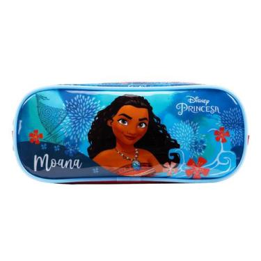 Imagem de Estojo Penal Escolar Moana Princesa Disney Original - Dermiwil