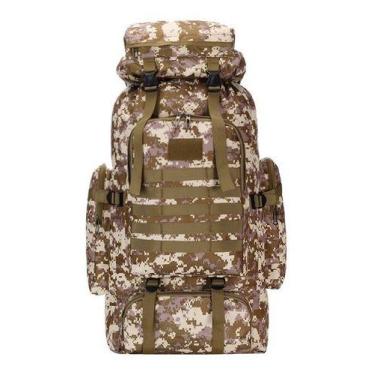 Imagem de Mochila Cargueiro Acampamento Trilha Impermeável 80 Litros - SHOP ALTE