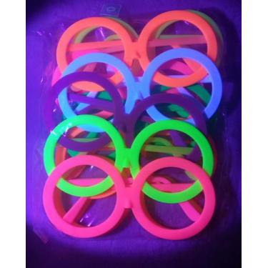 Imagem de 10 óculos redondos coloridos para festa balada - Rasul