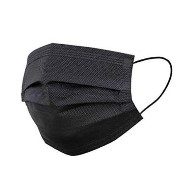 Imagem de Máscara preta descartável - Unicenter Pharma 