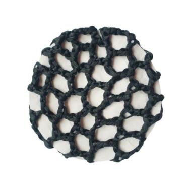 Imagem de Rede de cabelo de croche muito resistente coque bem volumoso - SHUAN
