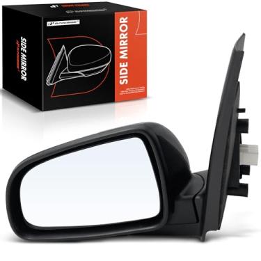 Imagem de A-Premium Espelho retrovisor elétrico do lado do motorista - compatível com Chevrolet Aveo 2007 2008 2009 2010 2011 - Espelho retrovisor externo externo dobrável manual aquecido - Substituição #