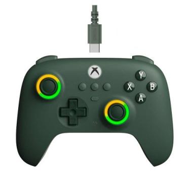Imagem de Controle Com Fio 8BitDo para Xbox Ultimate C, Verde Escuro - 82CF03D