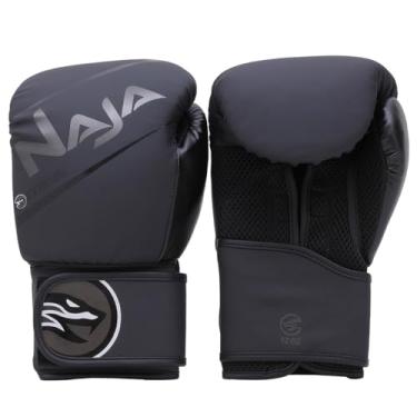 Imagem de Luva Boxe e Muay Thai Naja Extreme (Preto/Preto, 16 OZ)