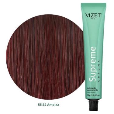 Imagem de Coloração Supreme Chroma 55.62 Ameixa 50gr Vizet