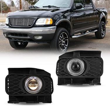 Imagem de CPW Conjunto de faróis de neblina OEM adequado para Ford F-150 de 1999, 2000, 2001, 2002, 2003, faróis de neblina para 1999 2000 2001 2002, faróis de neblina para motoristas e passageiros para F-150