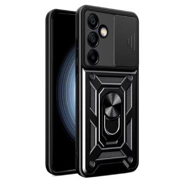 Imagem de Capa Capinha Armadura C/ Proteção da Camera Suporte Anel 360 P/ Samsung Galaxy S24 Normal