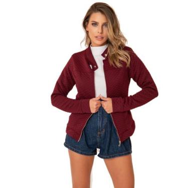 Imagem de Jaqueta Casaco Bomber Feminina Casual Super Moderno - Gisele Freitas, 