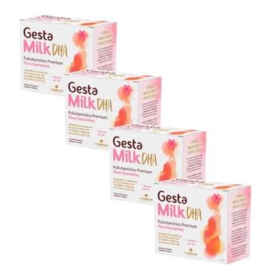 Imagem de Kit 4 Gestamilk Dha Gestante Com 30 Capsulas - La San Day - La San-Day