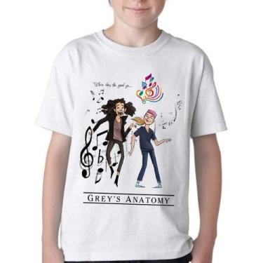 Imagem de Camiseta Infantil ou adulto  Grey's Anatomy where does the good go Blu