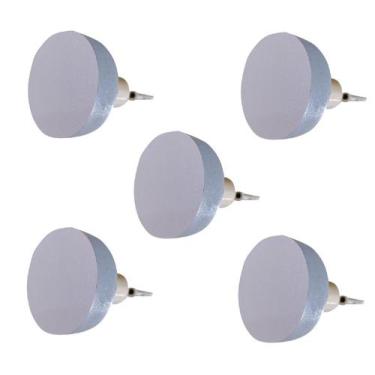 Imagem de 5 Ganchos Penduradores de Parede MDF Colorido 15mm Bola - Hanger Decor