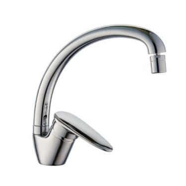 Imagem de Torneira cozinha Monocomando Metal Com Misturador Para Água Quente E F