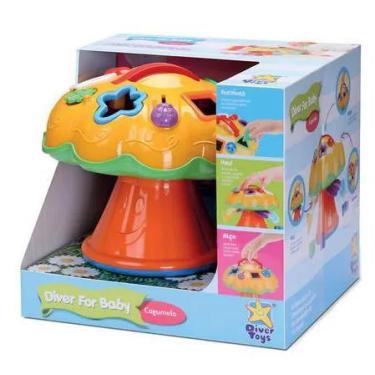 Imagem de Brinquedo Didático Diver For Baby Cogumelo - Ref 697 - Divertoys
