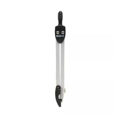 Imagem de Compasso Escolar Goller Metal Silver  6 unidades - Produto Nacional