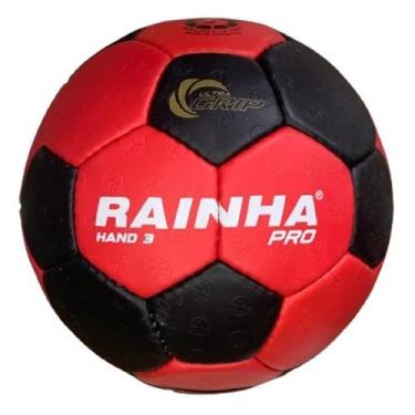 Imagem de Bolas Rainha Handebol Pro Costurada Imp , Vermelho, H3