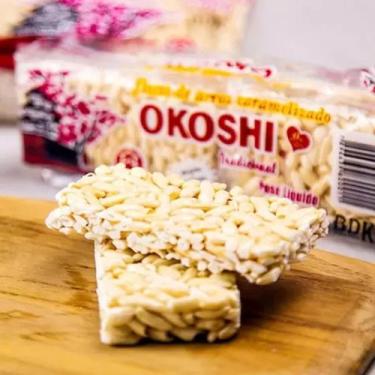Imagem de Flocos de Arroz Caramelizado 100g  Okoswi  - Okoshi