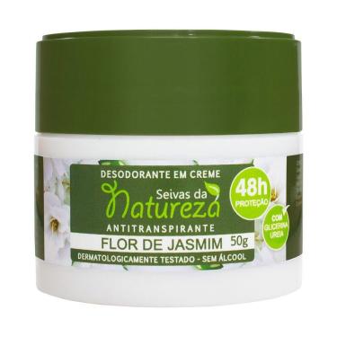 Imagem de Desodorante Creme – Seivas da Natureza 50g – Flor de Jasmim