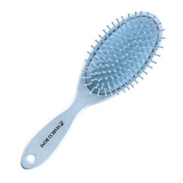Imagem de Escova De Cabelo Oval Feita Com Palha De Arroz Marco Boni, Azul
