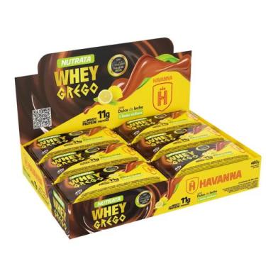 Imagem de Barra de Proteína Sabor Doce de Leite & Limão Siciliano Havanna Grego 