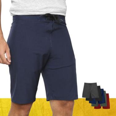 Imagem de Shorts SURF LISO Mauricinho Bermuda Praia Academia Tactel Verão 1043 -