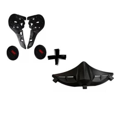 Imagem de Kit Reparo Fixação Completo LS2 FF358 FF396 Norisk FF385 Fw3 Fechado M