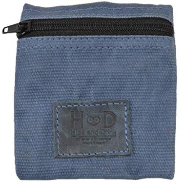 Imagem de Hide & Drink, Bolsa de preservativo de lona encerada resistente à água, bolsa de bolso tecnológica, presente clássico para parceiros, essenciais para viagens e lua de mel, feito à mão, Mar azul, 1