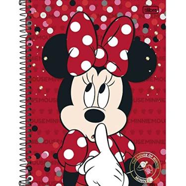 Imagem de Caderneta Espiral C/D 1/8 80 Folhas Minnie Tilibra