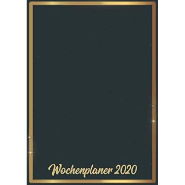 Imagem de Wochenplaner 2020: Wochenplaner zum notieren, organisieren und planen DIN A4. Kalender/Terminkalender/Monats- / Tagesübersicht/Kontakt- / Geburtstags listen/Design : Hund Schäferhund Hundefan