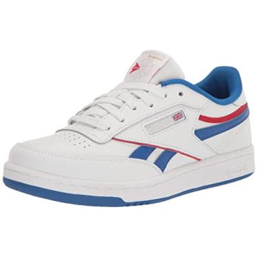 Imagem de Reebok Tênis masculino Club C Revenge, Branco/Vector Azul/Vector Vermelho, 15