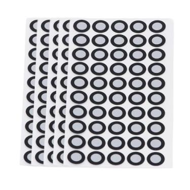 Imagem de Marcadores de Scanner 3D, 15 Folhas X 50 Unidades Marcador de Ponto de Rastreamento 3D 6 Mm de Diâmetro Interno 10 Mm de Diâmetro Externo, Filme Reflexivo PET, para Digitalização