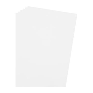 Imagem de Rebower Folhas de papelão ondulado, inserções de papelão ondulado [para projetos de artesanato e bricolage] - 18 x 8,5 cm/branco/10 peças