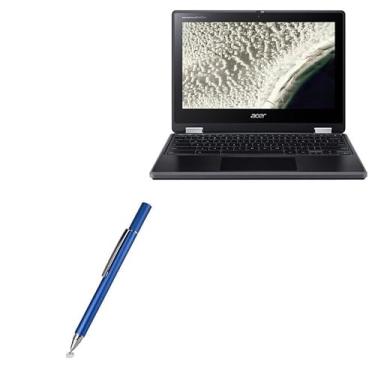 Imagem de Caneta Stylus BoxWave compatível com Acer Chromebook Spin 511 (R753T) (Caneta Stylus da BoxWave) - Caneta Stylus capacitiva FineTouch, caneta Stylus super precisa para Acer Chromebook Spin 511 (R753T) - Azul lunar