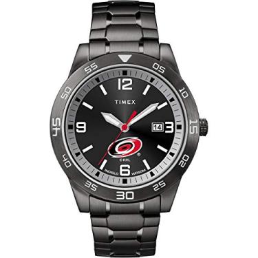 Imagem de Timex NHL Relógio masculino Acclaim de 42 mm, Carolina Hurricanes, Moderno