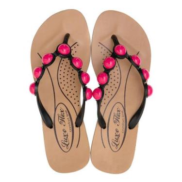 Imagem de Chinelo Feminino Confortavel Anatômico  Ortopédico Terapia dos Pés, Ro