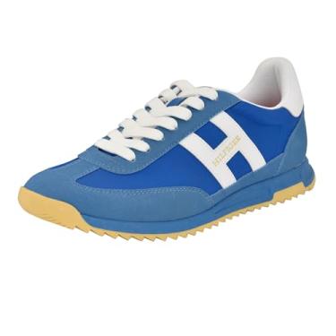 Imagem de Tommy Hilfiger Tênis masculino Ganibel, Azul Pacífico/Branco 450, 44