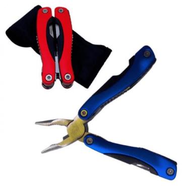 Imagem de Alicate Canivete Lixa Régua Faca Multifunções Salva Em Caso de Emergên