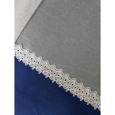 Imagem de VÉU CCB notas musicais Quadrado ou Redondo - - CVVARIEDADES