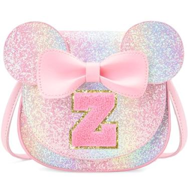 Imagem de OYLOLA Presentes de aniversário para meninas de 3, 4, 5, 6, 7 e 8 anos, bolsa infantil para meninas pequenas, presente para meninas, Cor rosa