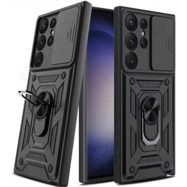 Imagem de Capa Armadura Ring Stand À Prova De Choque 360 Para Samsung Galaxy S23 Ultra