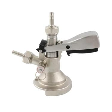 Imagem de Fabricação caseira de cerveja A D G S Type Keg Coupler Sankey Tap with Stainless Steel Probe Pressure Valve Home Brew Kegerator Beer Keg Dispenser Acessórios para vinho(A type)
