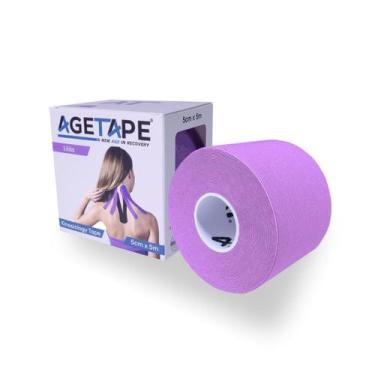 Imagem de Agetape Kinesiology Tape 5cm X 5m - Lilás, Lilás