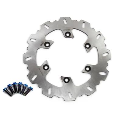 Imagem de Rotor de disco de freio traseiro com parafusos de montagem para Yamaha TRX 850 1995-2000, TDM 900 02-14, YZF1000R THUNDERACE 96-00, YZF R1 98-01, acessórios de substituição de motocicleta